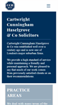 Mobile Screenshot of cch-solicitors.co.uk